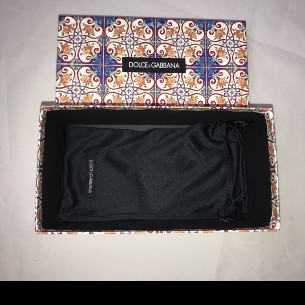 Dolce and Gabbana Empty Sunglass storage box W Bag - Picture 6 of 9